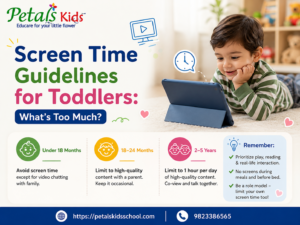 screen time guidelines for toddlers