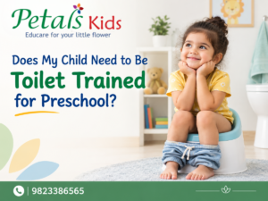 toilet trained for preschool